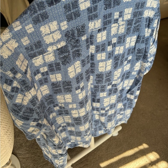 NAT NAST LUXURY ORIGINALS MEN'S SHORT SLEEVE BUTTON UP SHIRT SILK Blend SIZE XL - Picture 14 of 14